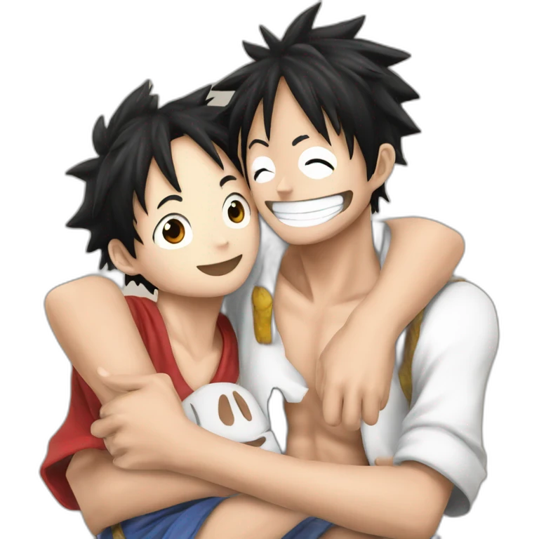 Luffy with namy emoji