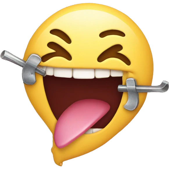 smirking emoji biting a nail in a flirty way emoji