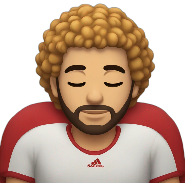 Mohamed Salah sleeping emoji