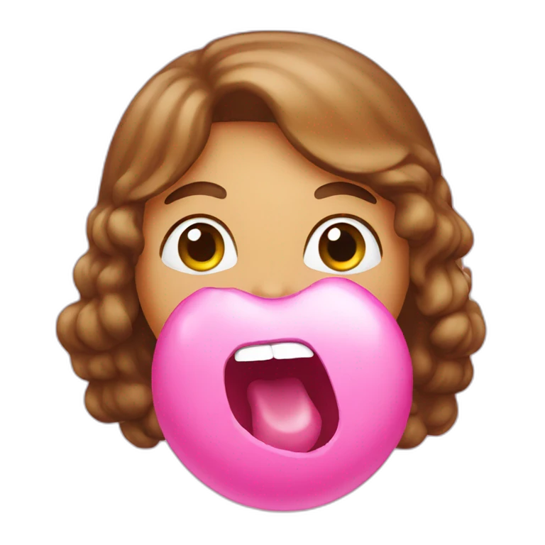 bubblegum emoji