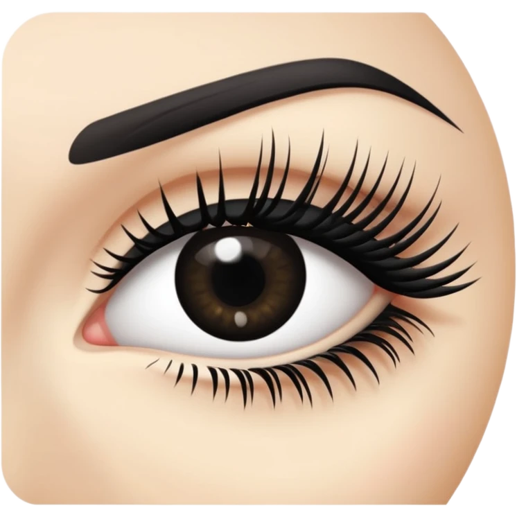 eye mascara emoji