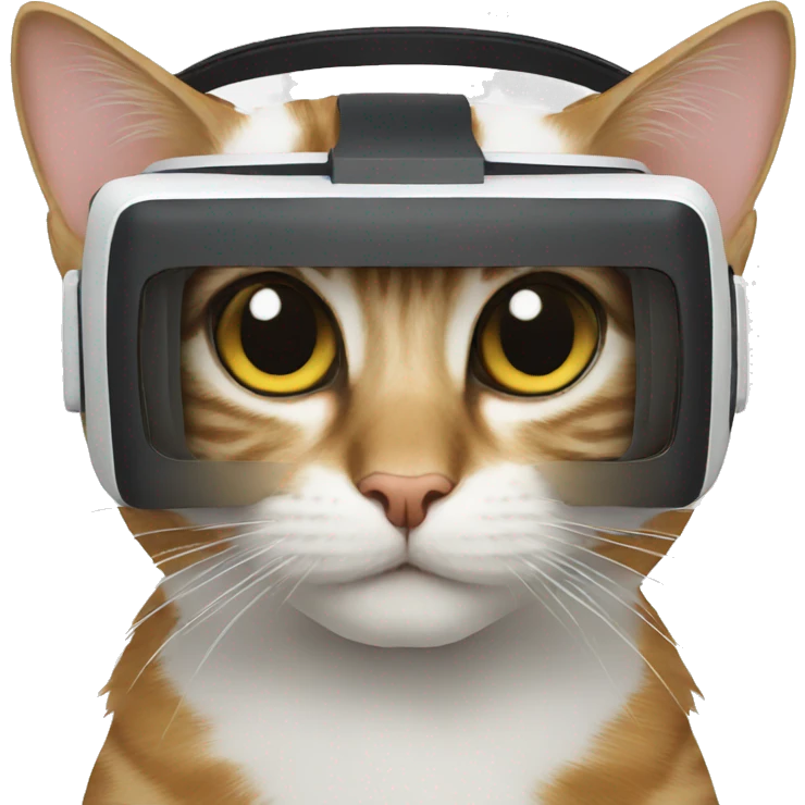 Cat With VR  emoji
