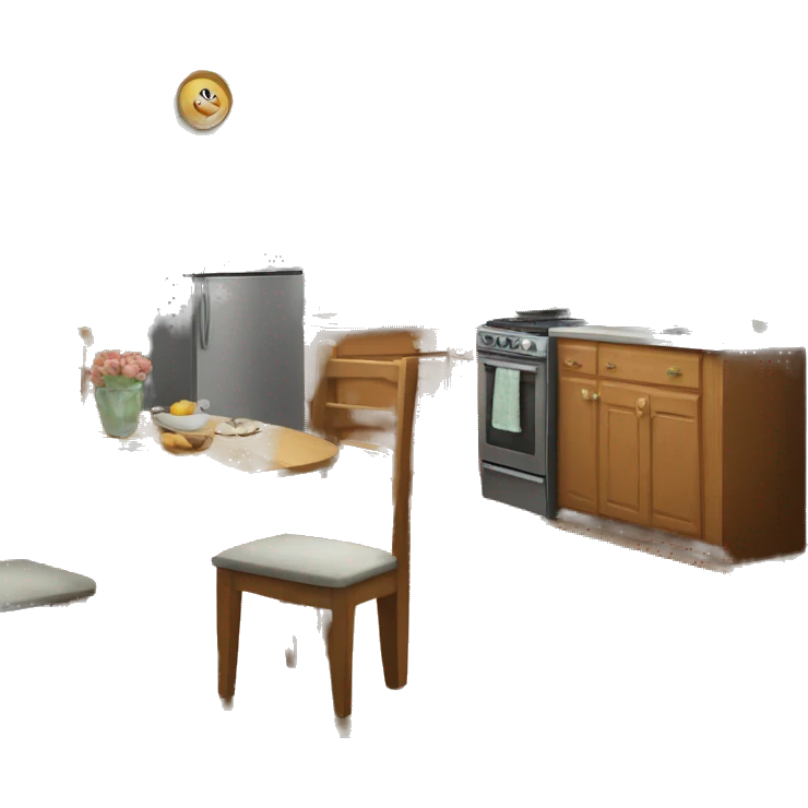 Kitchen in Granny’s house emoji