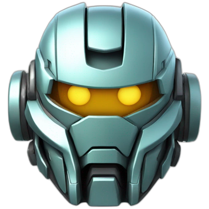 mecha storm helmet emoji