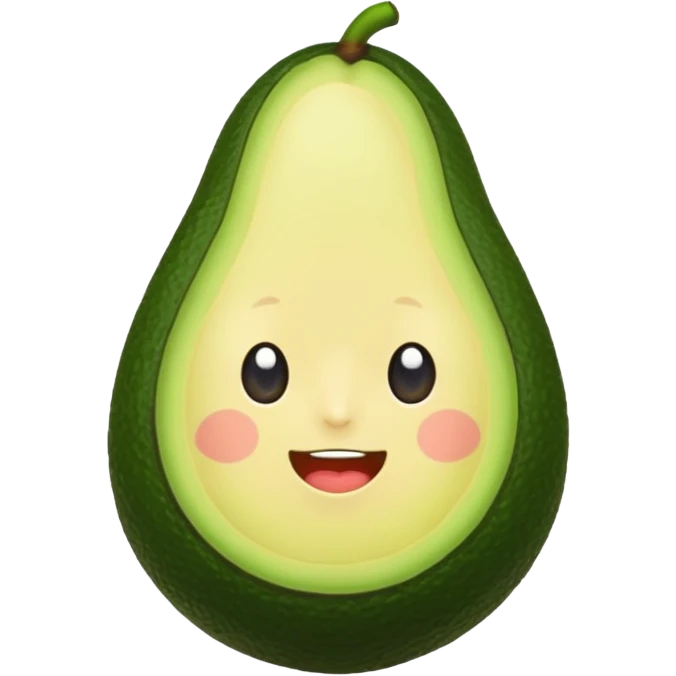 Avacado in a swim suit emoji