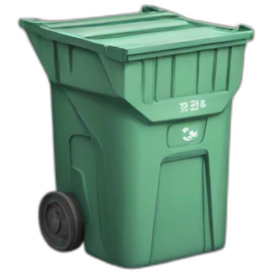 waste container  emoji