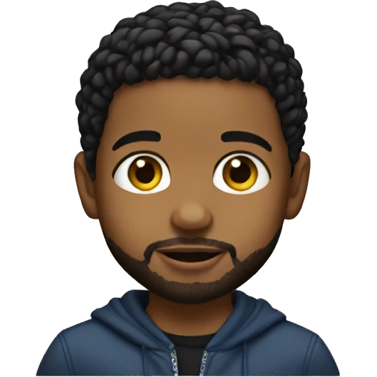 A child with drake emoji