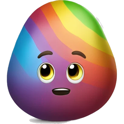 Rainbow potato  emoji