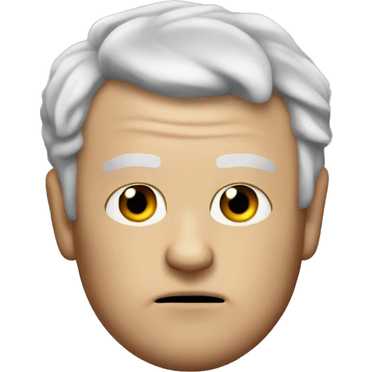 Mogwai with trumps hair piece emoji