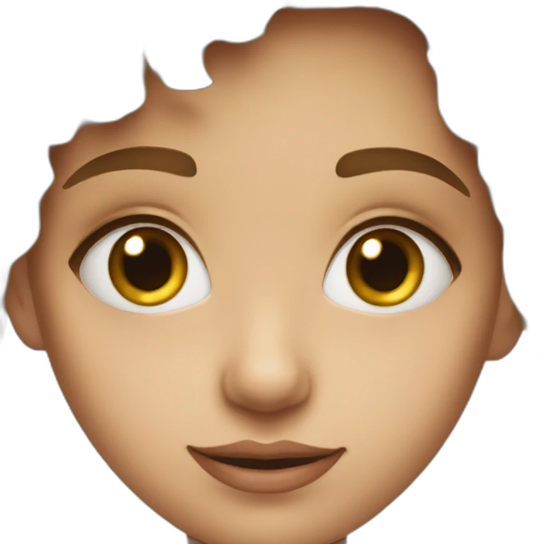 Girl with pleasing eyes  emoji