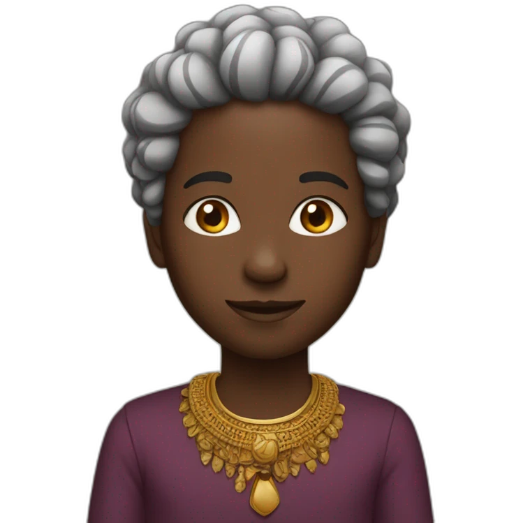 Africain mor emoji