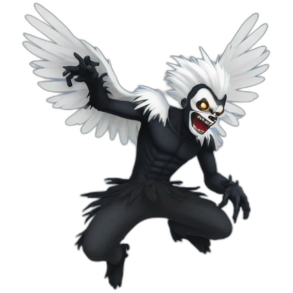 ryuk flying emoji