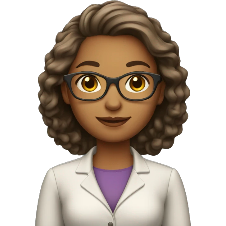 super young woman teacher emoji