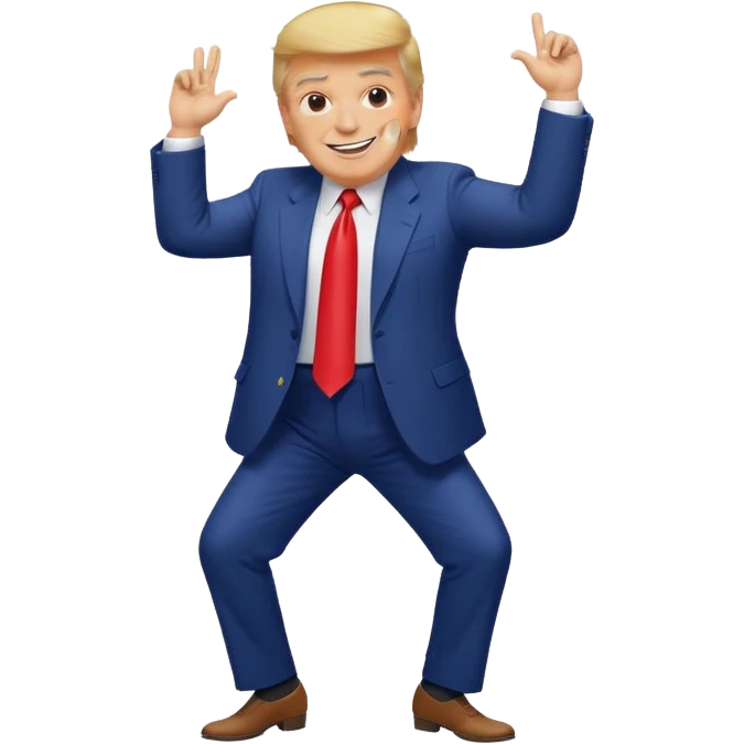 Trump dance emoji