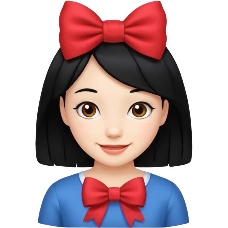 😴🎀عندها شعر اسود بس بشكل بنت emoji