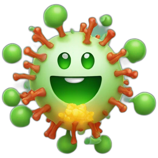 Corona virus emoji