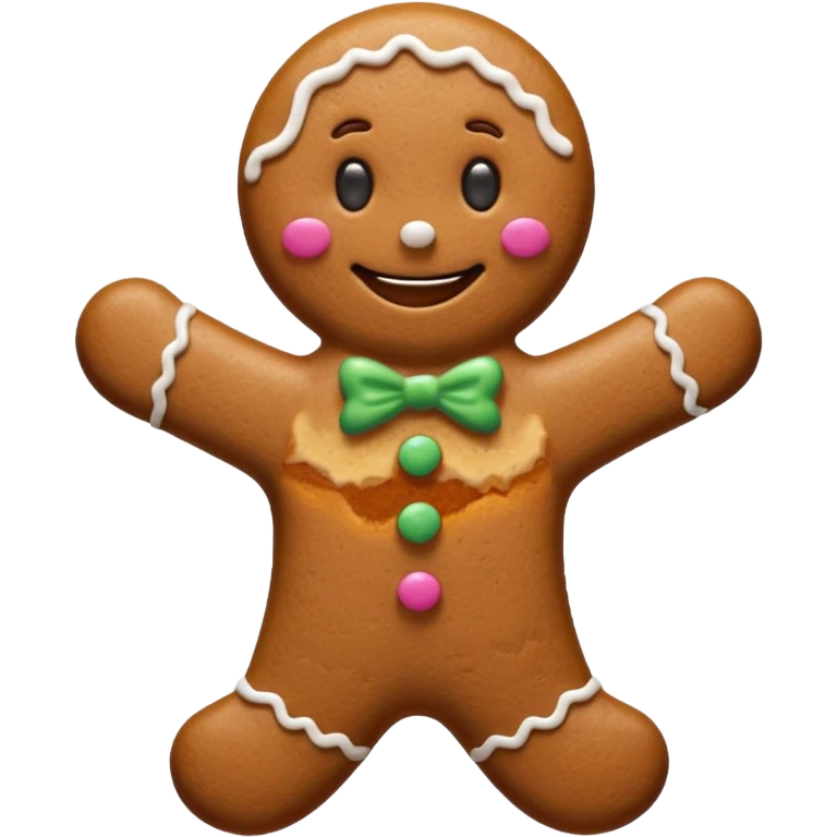 Gingerbread emoji