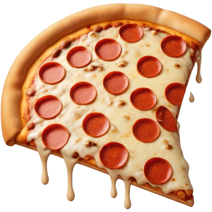 Pizza au crotte de nez emoji