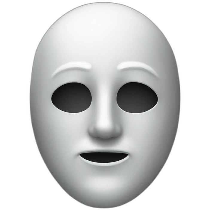 masque à oxygène emoji