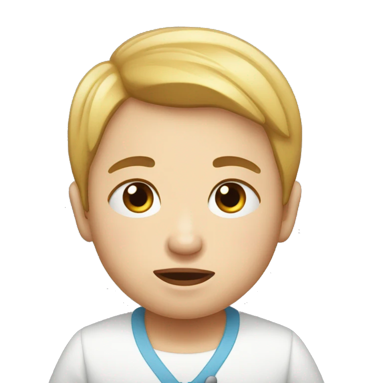Un bébé qui pleure emoji