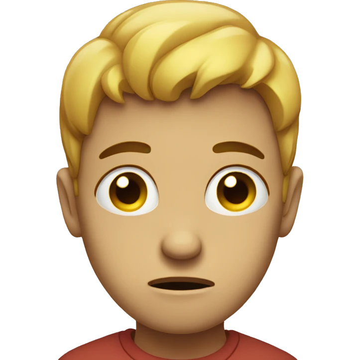 Sad face  emoji