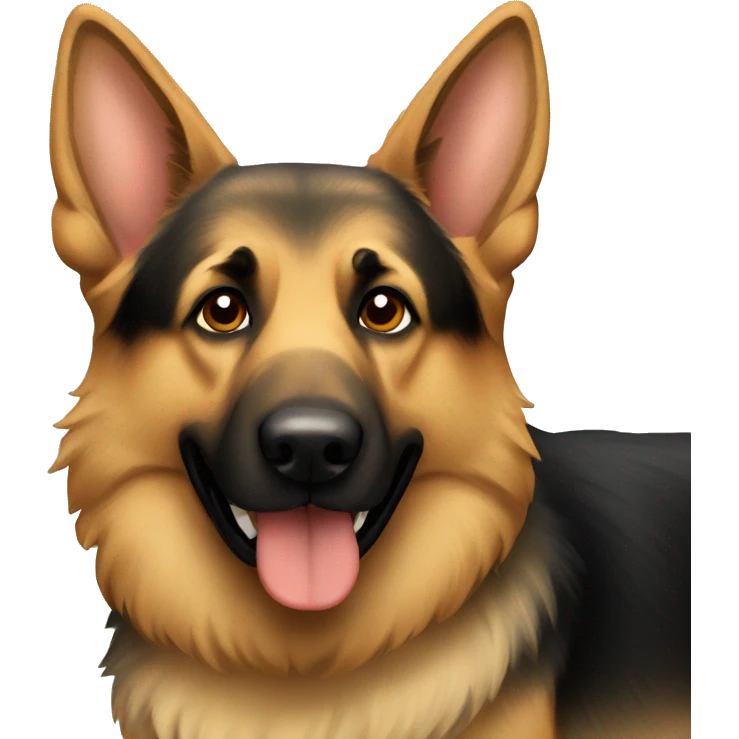 German shepherd  emoji