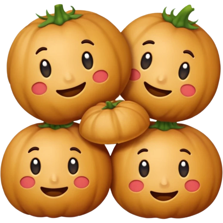 Una manciata di semi di sesamo emoji