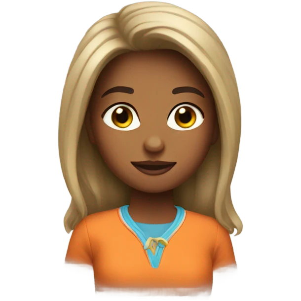 Girl in a Bronco emoji