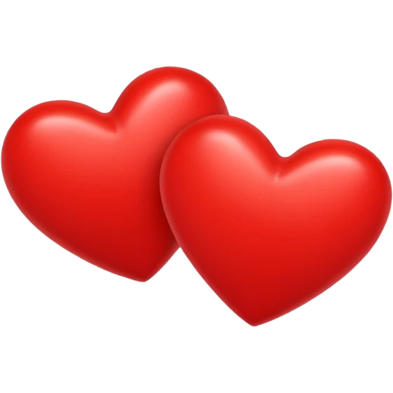 Dual red hearts emoji