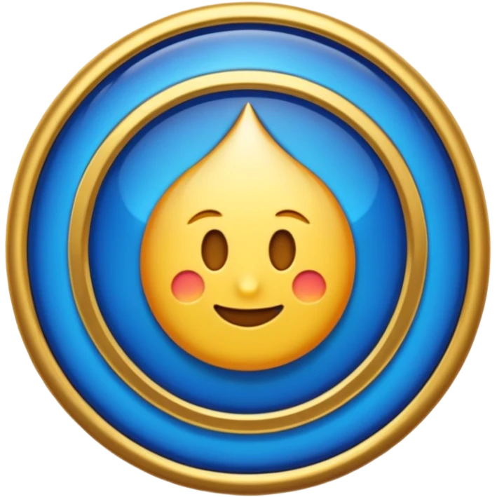 Create a custom emoji badge featuring a stylized, glossy letter “S”. Style it after the Challenger rank from League of Legends. Use gold & sapphire blue colors, radiant glow effects, and a majestic, high-prestige frame.
 emoji