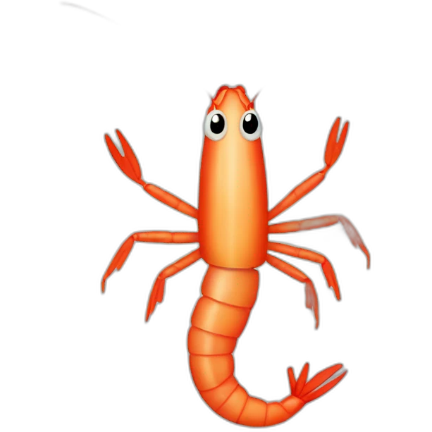Cooked Shrimp emoji