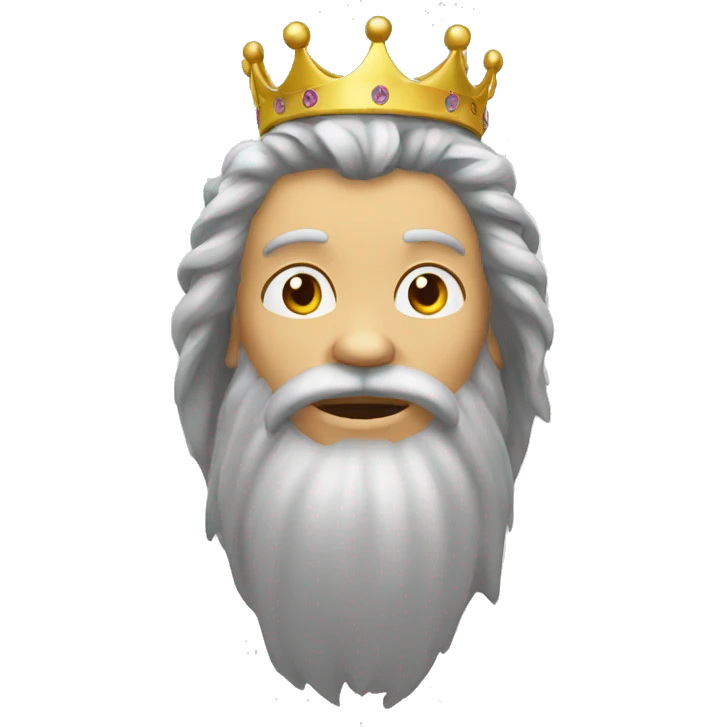 Singe avec couronne  emoji