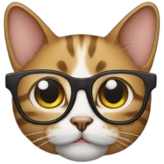 cat with a glasses emoji