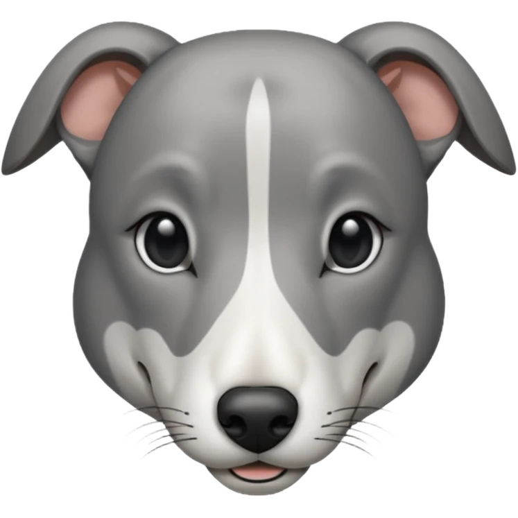 Greyhound front facing emoji