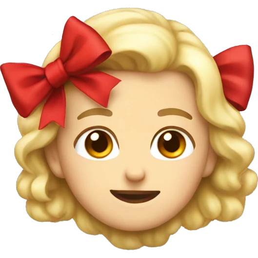 red bow emoji