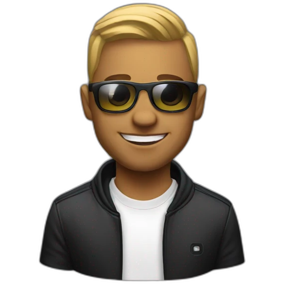 Dj luces emoji
