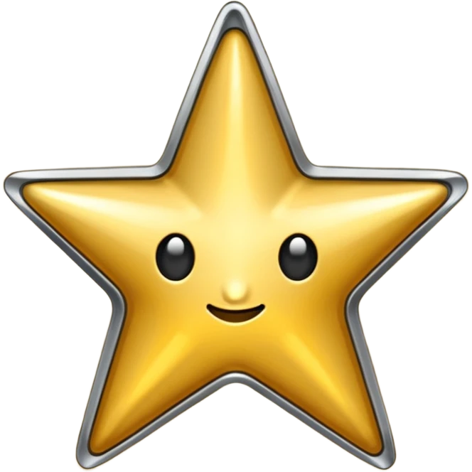 MEDIA ESTRELLA emoji