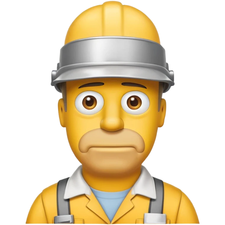 Homer Simpson Dort au travail emoji