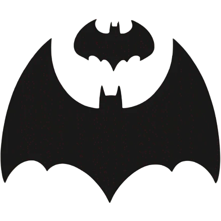 batman logo emoji