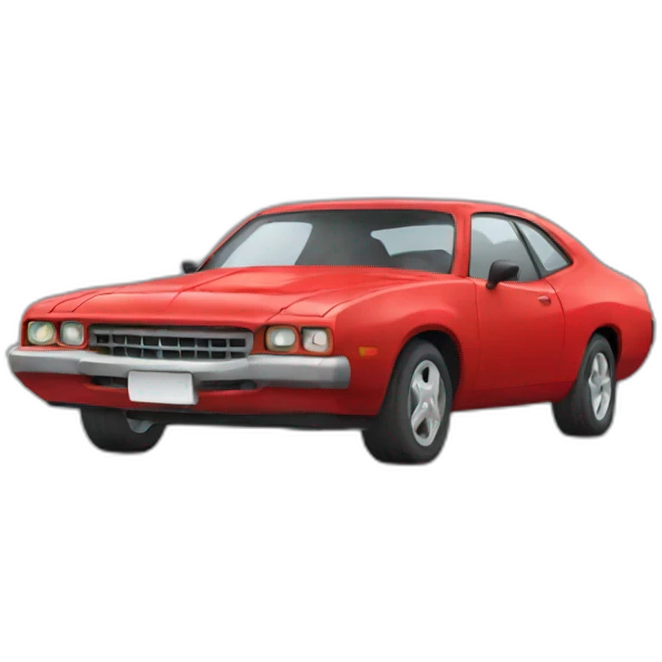 Red car emoji
