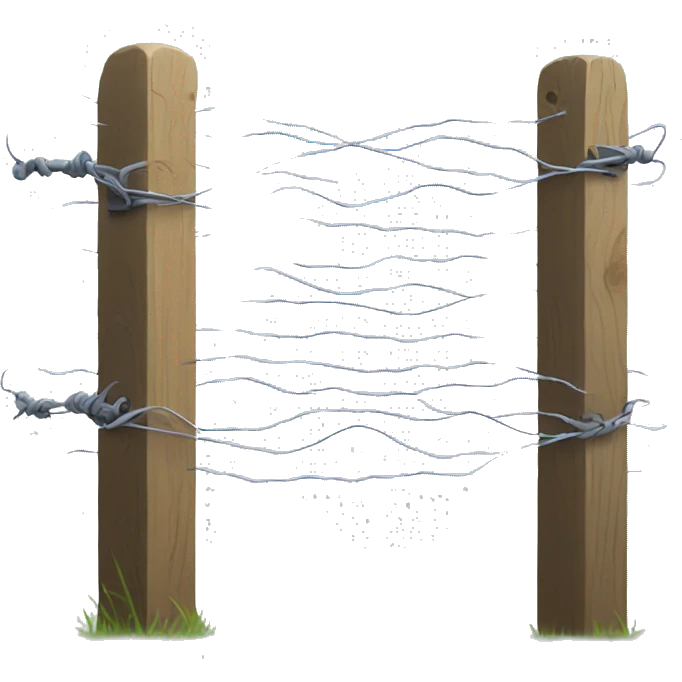 electric fence emoji
