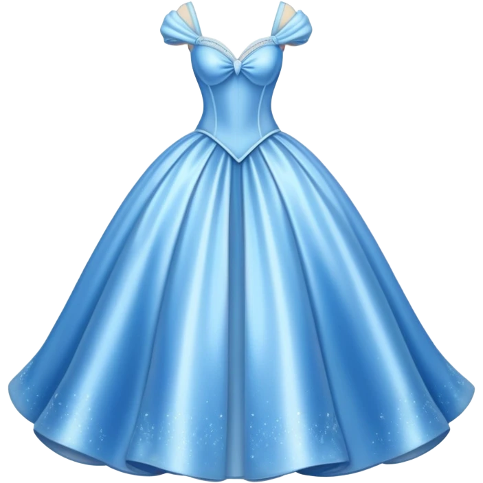 Cinderella’s dress emoji