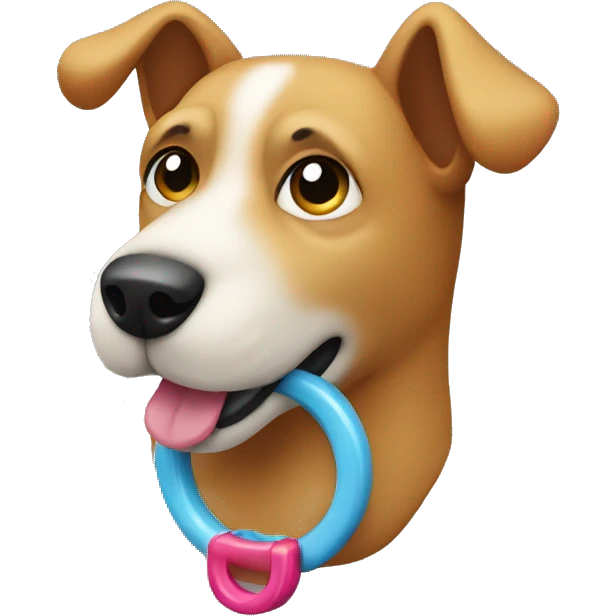 dog toy ring emoji