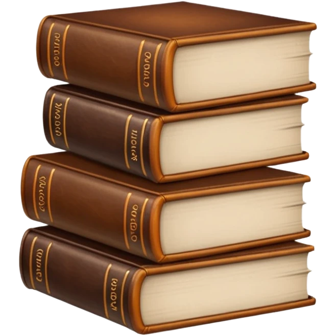 books 
 emoji