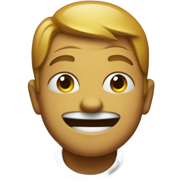 The Smiley looks around emoji