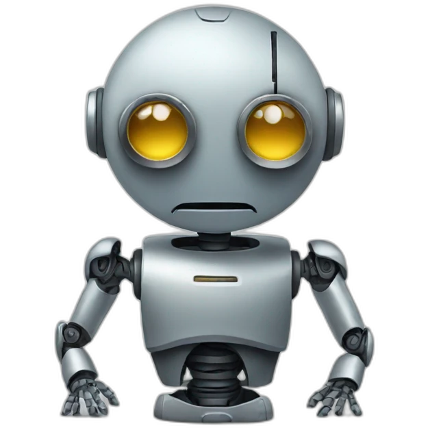 sad robot emoji