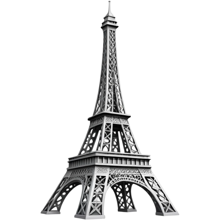 Eiffel Tower landmark emoji