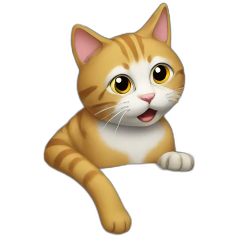 Cat conduit voiture emoji