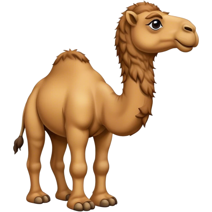 Camel foot emoji