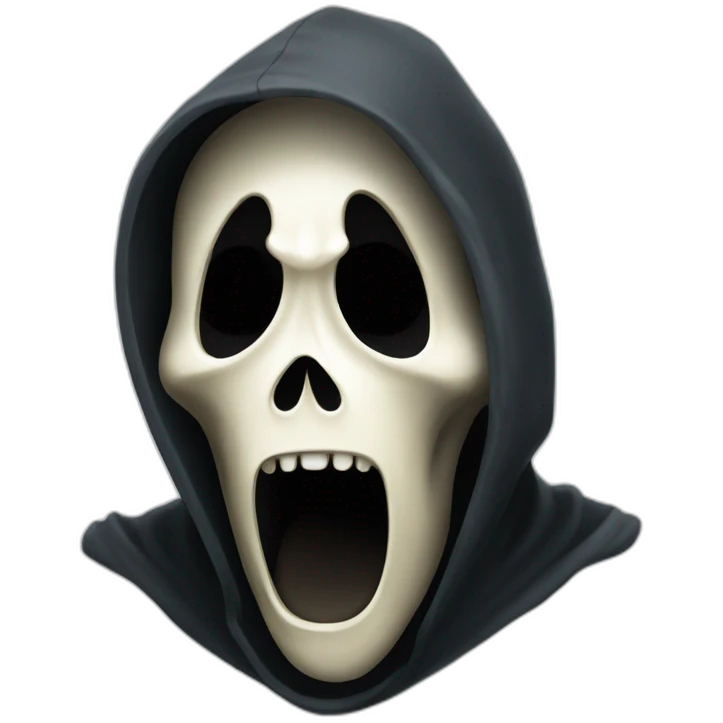 Ghostface_scream emoji